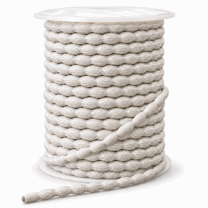 Blysnor Hvit 200gr. Polyester 20m pr.spole