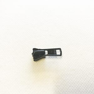 Glidelåsskyver Delrin 3mm YKK Autolock Sort