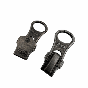 Glidelåsskyver Delrin 5mm YKK Antikk