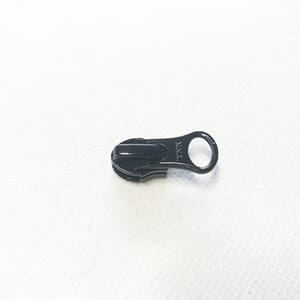 Glidelåsskyver Spiral 5mm YKK Vanntett/Opp Ned  Sort