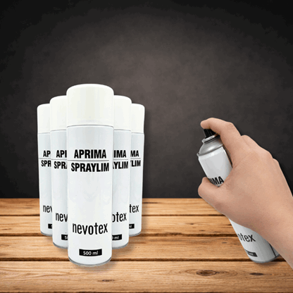 Aprima Spraylim - Presis spray for enkel påføring og sterk binding