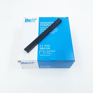 Stifter 12,9mm bredde Sort 8mm lengde 21.000stk