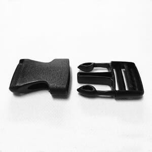 Spenne 20 mm m/Sideklemme