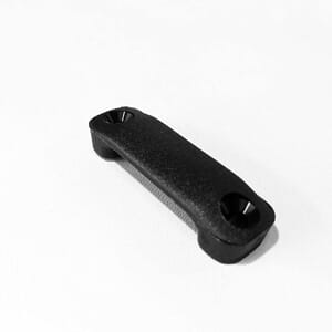 Reimbøyle 25mm plast Sort