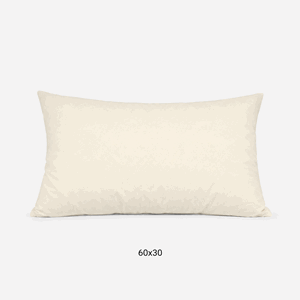 Innlegg Pute fjær kulefiber 60x30cm
