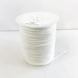 Flettasnor 3mm Hvit 200m pr.spole