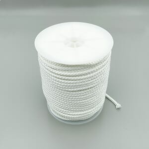 Flettasnor 4mm Ubleket 100m pr.spole