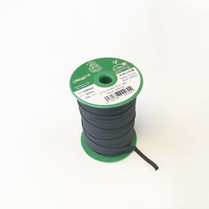 Strikk Flat 6,5 mm Sort 100 meter