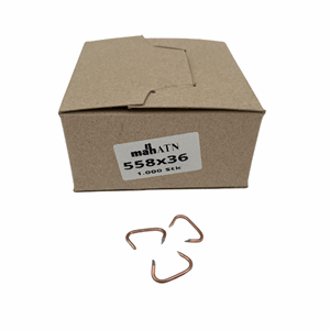 Bilklammer 1000pr.pk