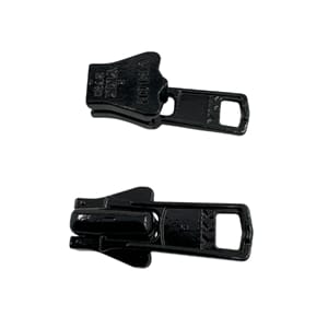 Glidelåsskyver Delrin 3mm YKK Autolock Sort