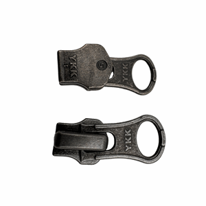 Glidelåsskyver Delrin 5mm YKK Antikk