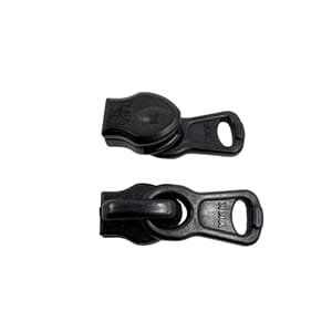 Glidelåsskyver Spiral 3mm YKK Plast Sort