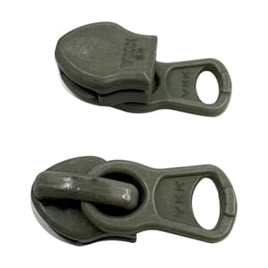 Glidelåsskyver Spiral 5mm YKK Plast Grå